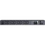 CyberPower PDU41005 PDU 8x IEC C13 16A 1U Negro